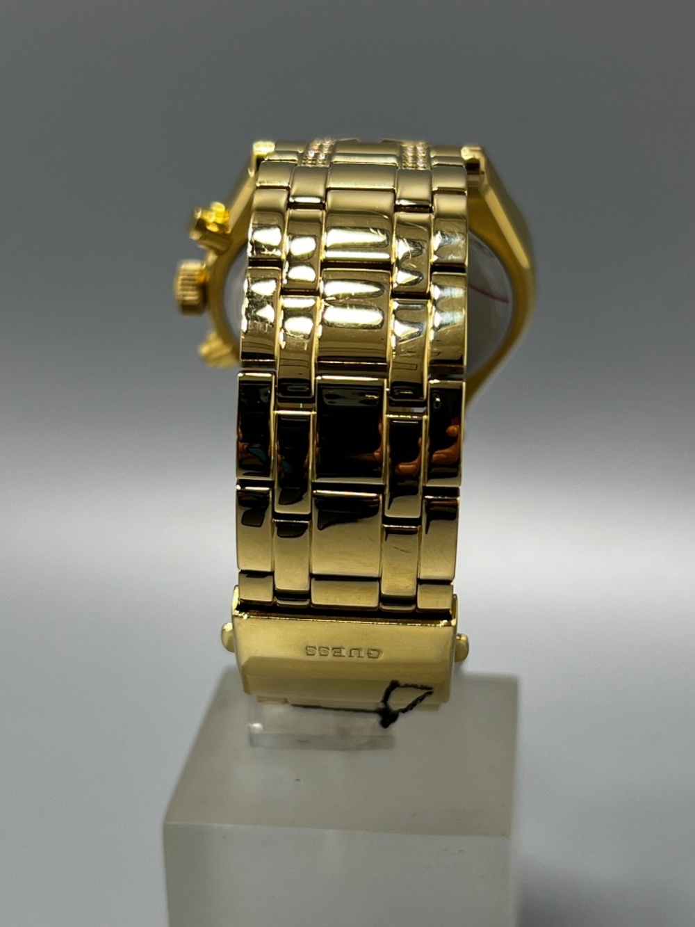 Guess Multi Function Rhinestone Mounted Watch - Picture 5 of 11